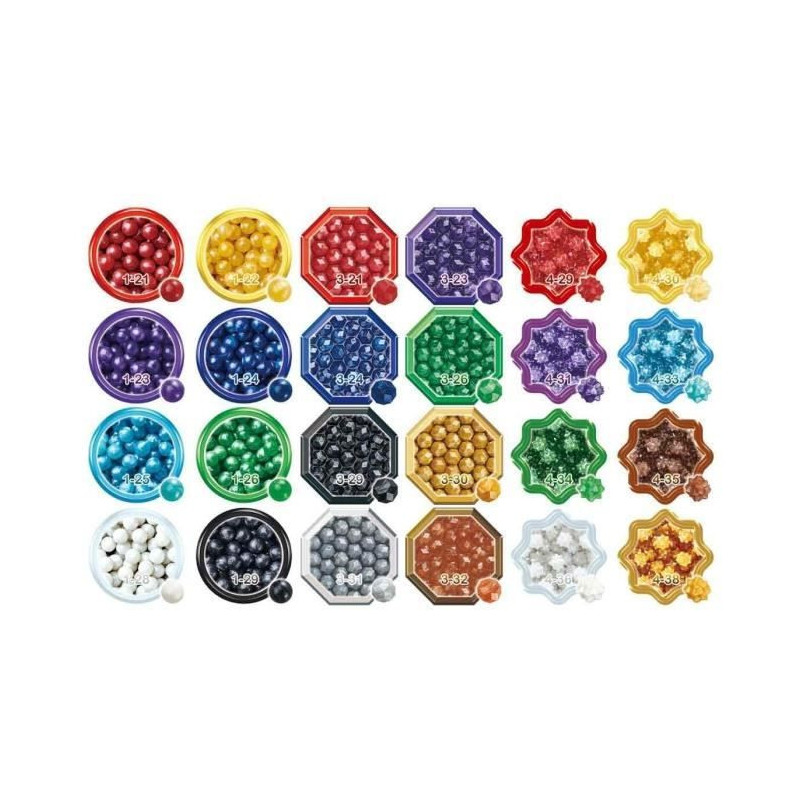 Recharge pearls flats - aquabeads - pearls sticking with water