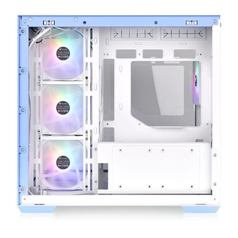PC case - THERMALTAKE - View 380 TG ARGB Hydrangea Blue - Mid tower -