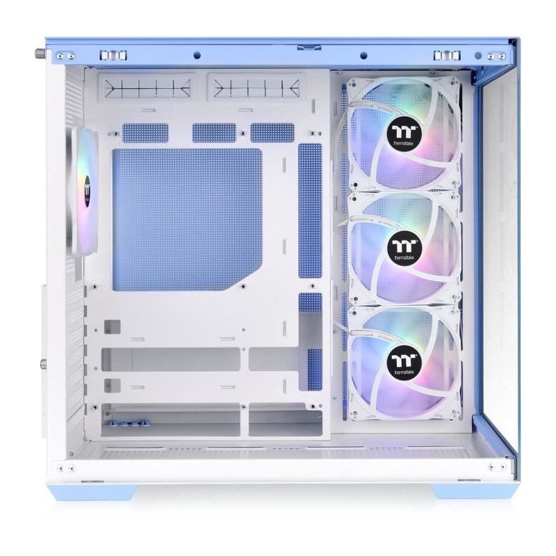PC case - THERMALTAKE - View 380 TG ARGB Hydrangea Blue - Mid tower -