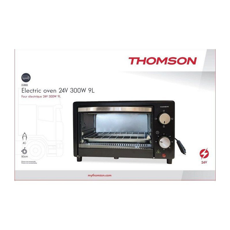 Electric oven - THOMSON - 24 V - 300 W - 9 L