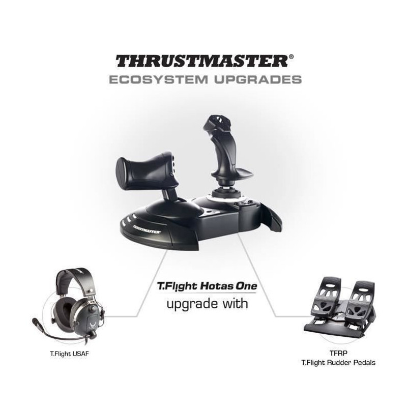 THRUSTMASTER T.Flight Hotas One Joystick PC Steering Wheel - 12 Wired