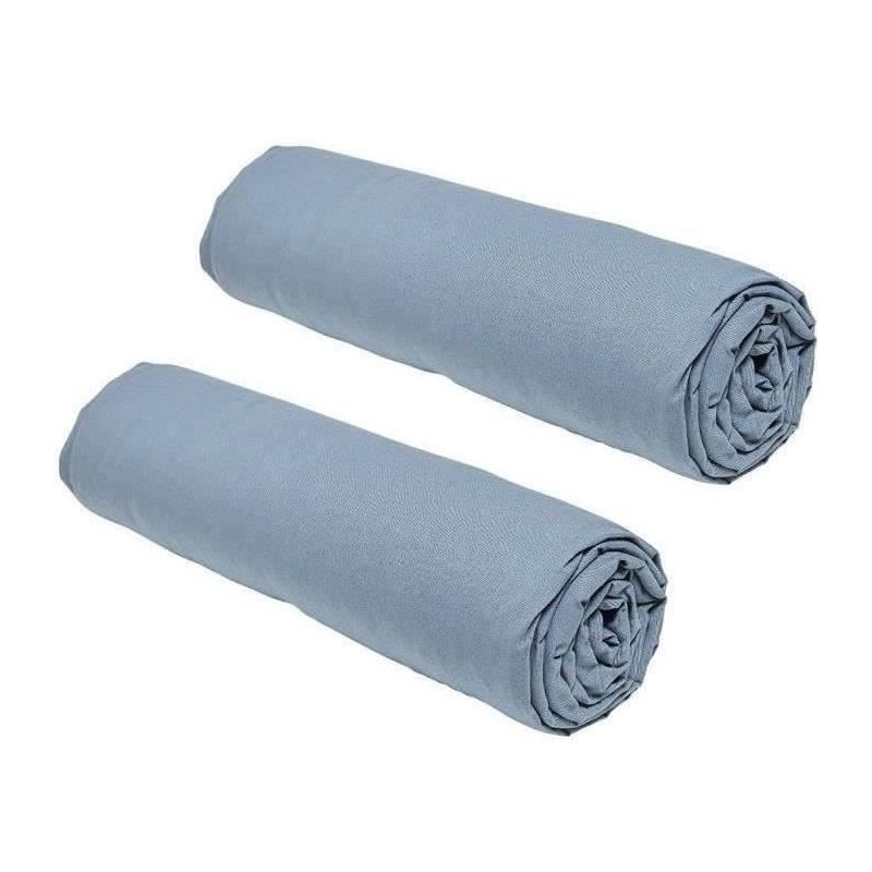 Set of 2 Teday Essential Curses - 160 x 200 cm - 2 people - 100% Cotto