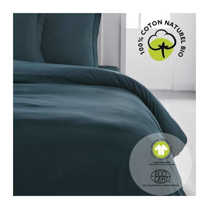 Bedding set - TODAY - 240 x 260 cm - 100% Organic Cotton - Hand slits