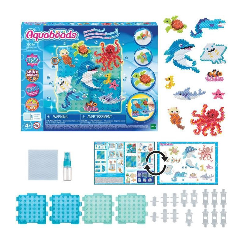 Creation box - AQUABEADS 35046 - Aquatic life