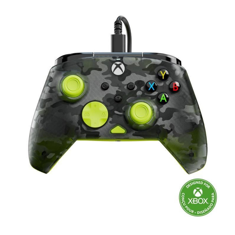 Gamepad - Xbox Series X|S, Xbox One and PC - Rematch Core - RGB - Wire