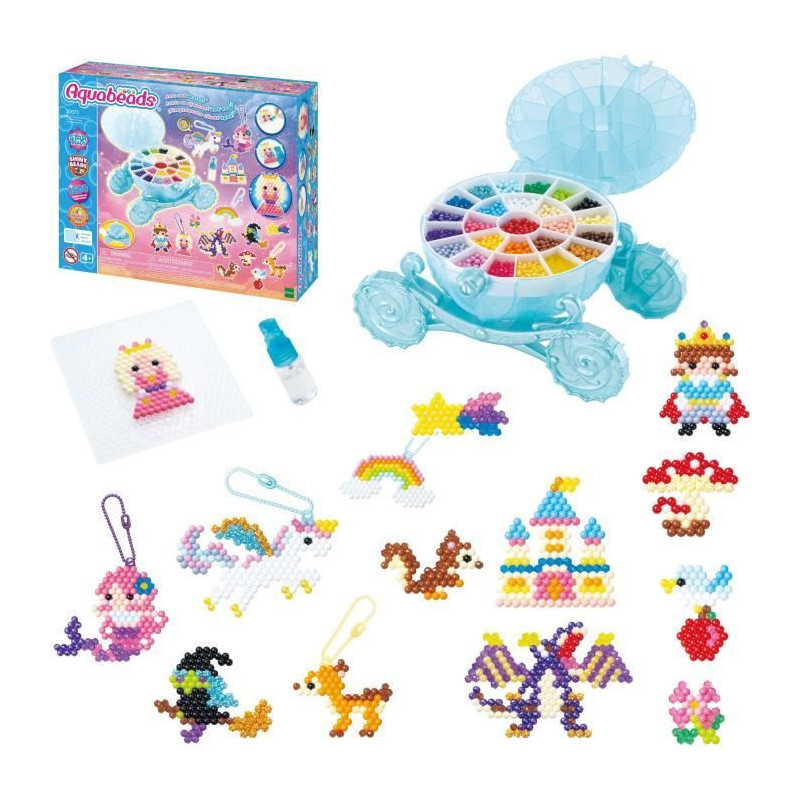 The Enchanted Carriage - AQUABEADS - 35073 - 1500 beads for magical cr
