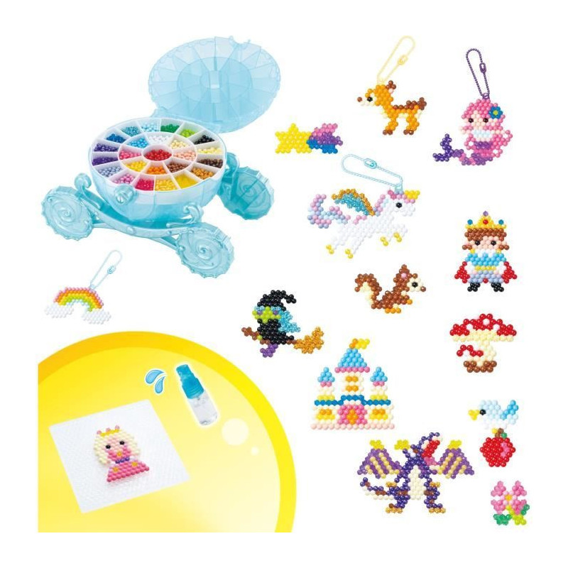 The Enchanted Carriage - AQUABEADS - 35073 - 1500 beads for magical cr