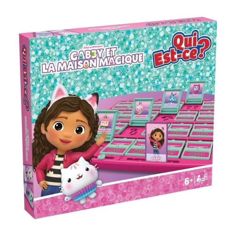 Board game - WINNING MOVES - Who is it? Gabby and the Magic House - Ga