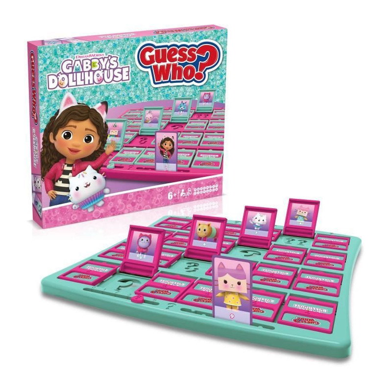 Board game - WINNING MOVES - Who is it? Gabby and the Magic House - Ga