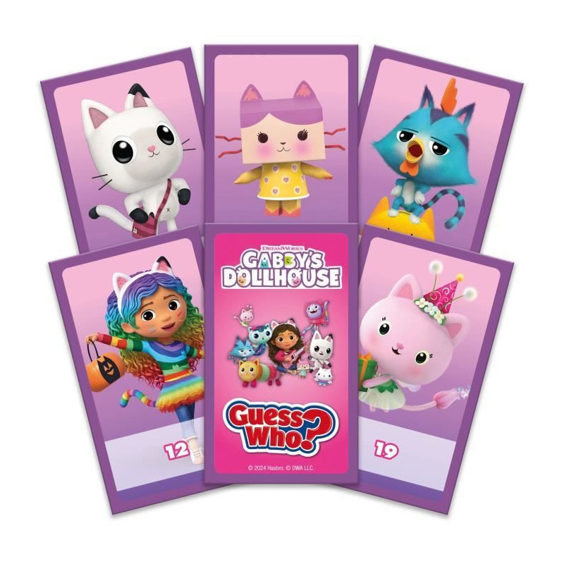 Board game - WINNING MOVES - Who is it? Gabby and the Magic House - Ga