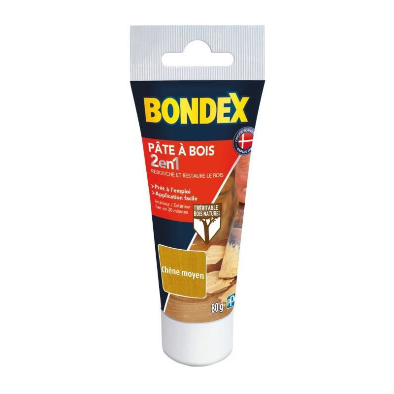 Medium oak wood paste - BONDEX - 420479 - 80 g