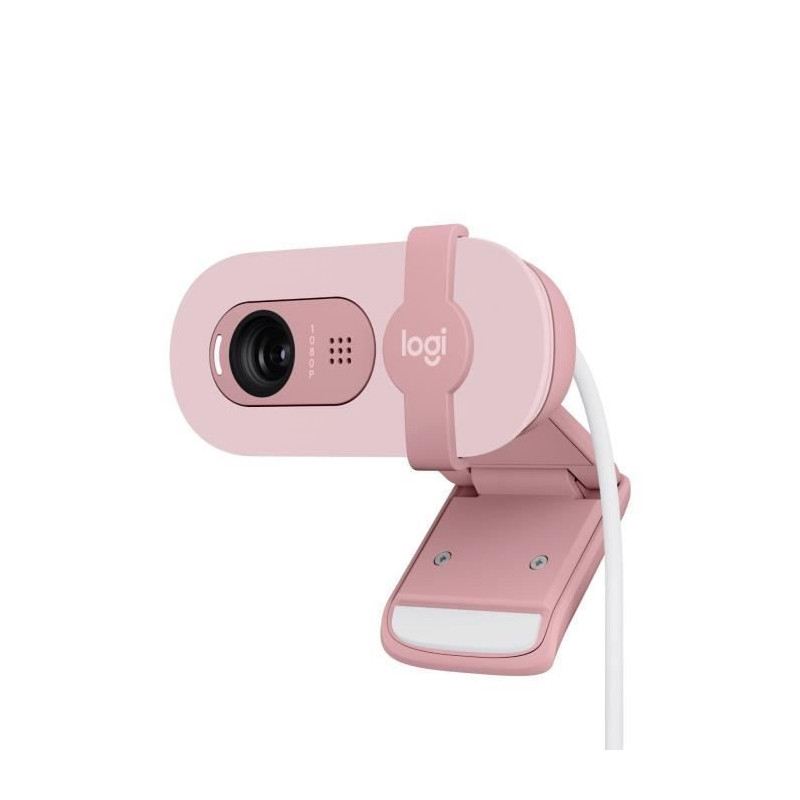 Webcam - Full HD 1080p - LOGITECH - Brio 100 - Integrated microphone -