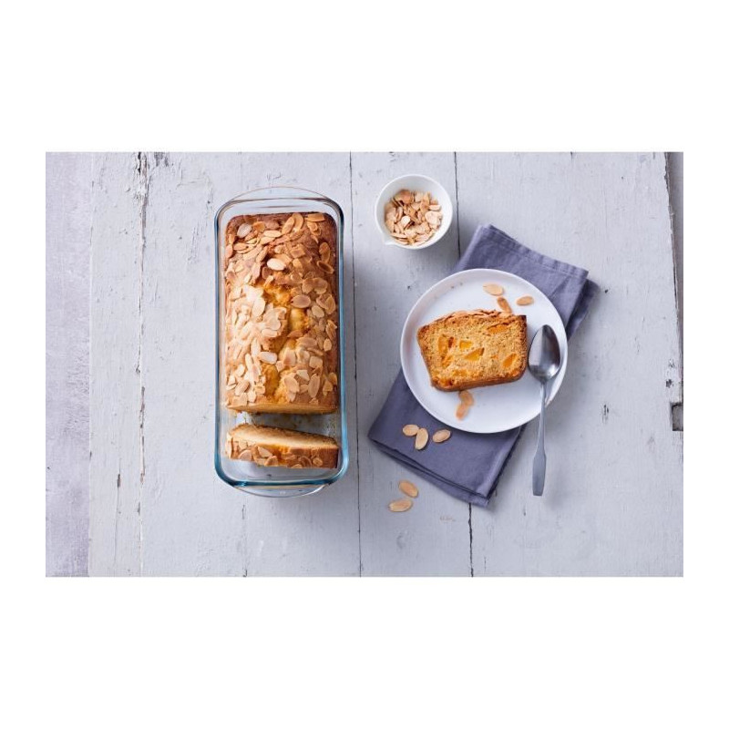 PYREX Moule a cake Classic Glassware 28 cm transparent