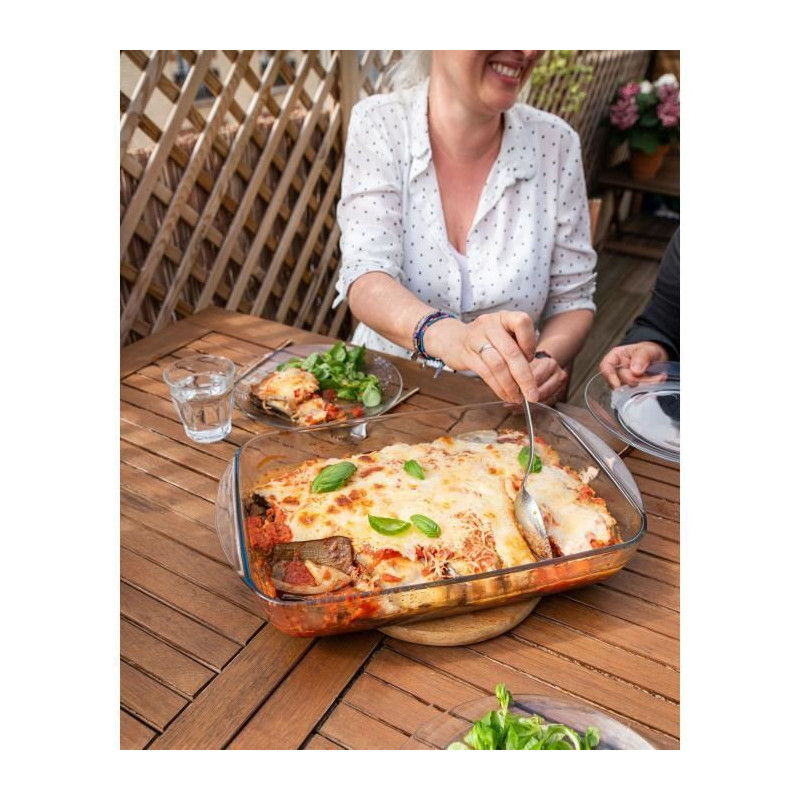 PYREX - ESSENTIALS - Glass lasagne dish 40 * 28 cm