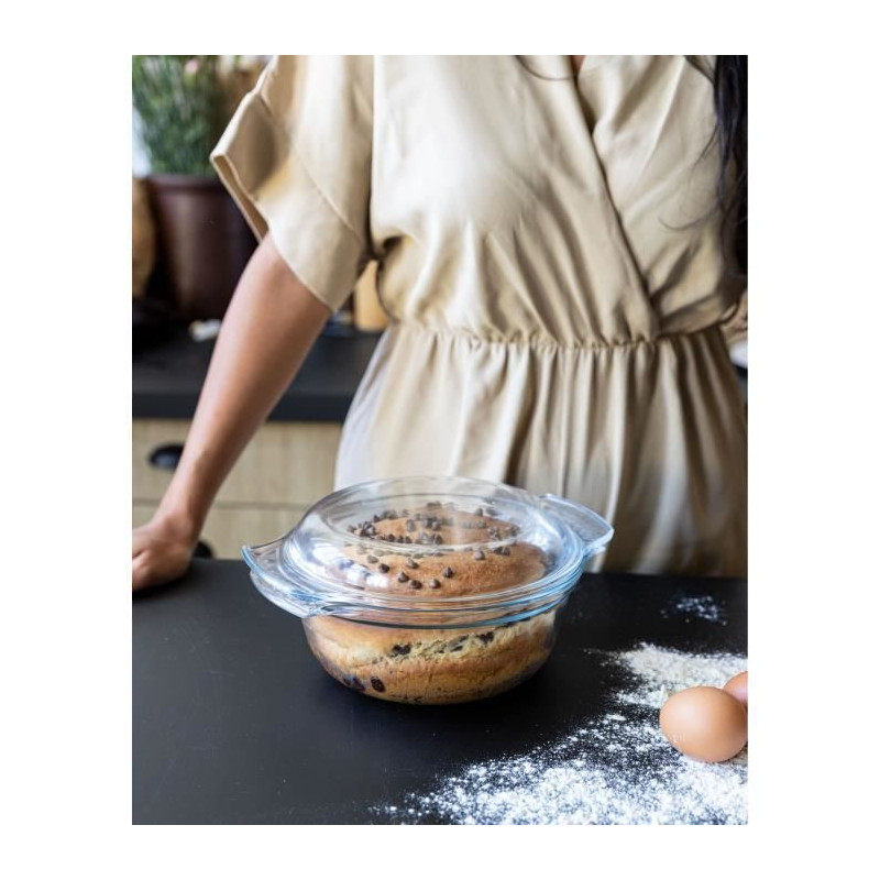 PYREX - 118A000/7043 - Cocotte ronde - 32cm * 27cm - Pyrex Classic - 3