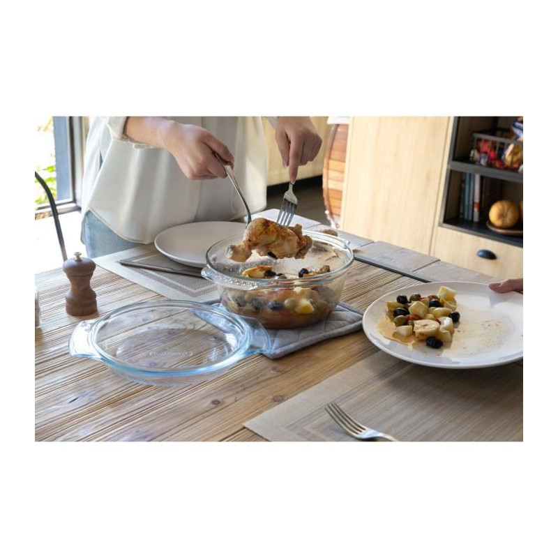 PYREX - 118A000/7043 - Cocotte ronde - 32cm * 27cm - Pyrex Classic - 3