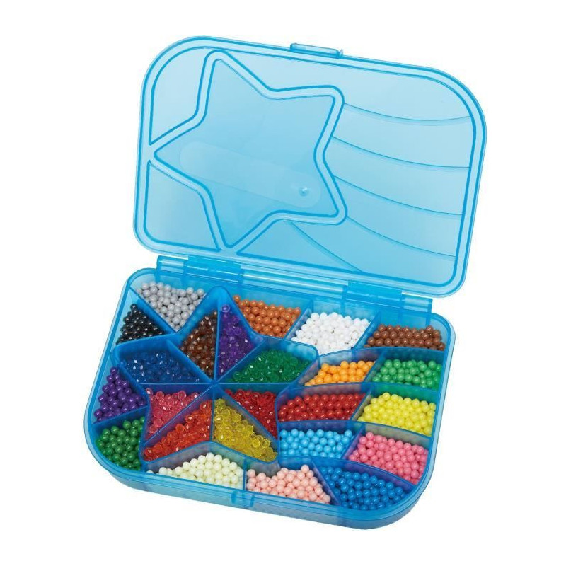 La mega recharge 2400 pearls - aquabeads - 31502 - 24 colors