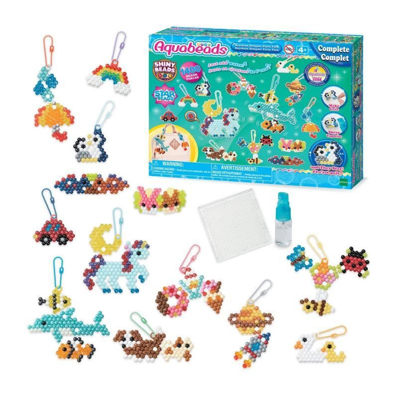 Creation box - AQUABEADS 35025 - My key rings and pendants