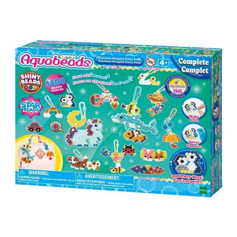 Creation box - AQUABEADS 35025 - My key rings and pendants