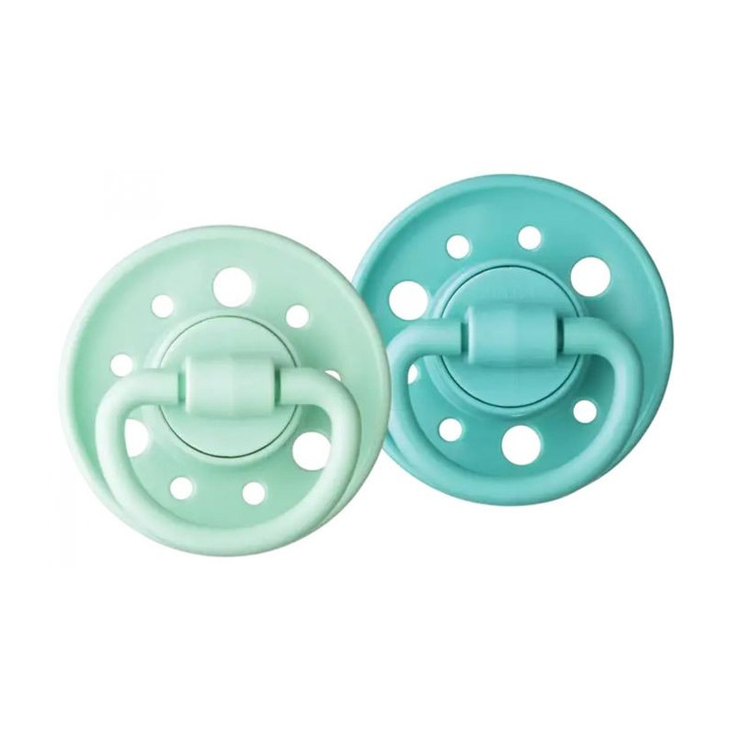 Dodie Gaia pacifiers +6m in natural rubber - Pack of 2