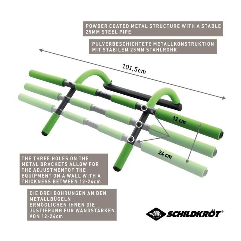 Schildkrot Fitness TÜRRECK-Multifunktional pull-up bar, max.100 kg,