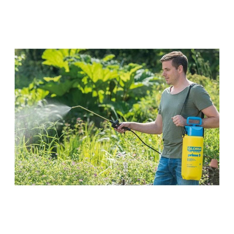 Pressure for 5L Gloria Prima 5 pressure - with lance and brass nozzle