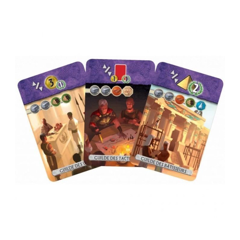 ASMODEE - 7 Wonders Duel - Standalone Game for 2 Players - Board Game