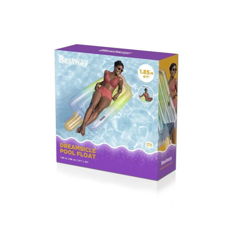 Inflatable pool mattress - BESTWAY - Eskimo