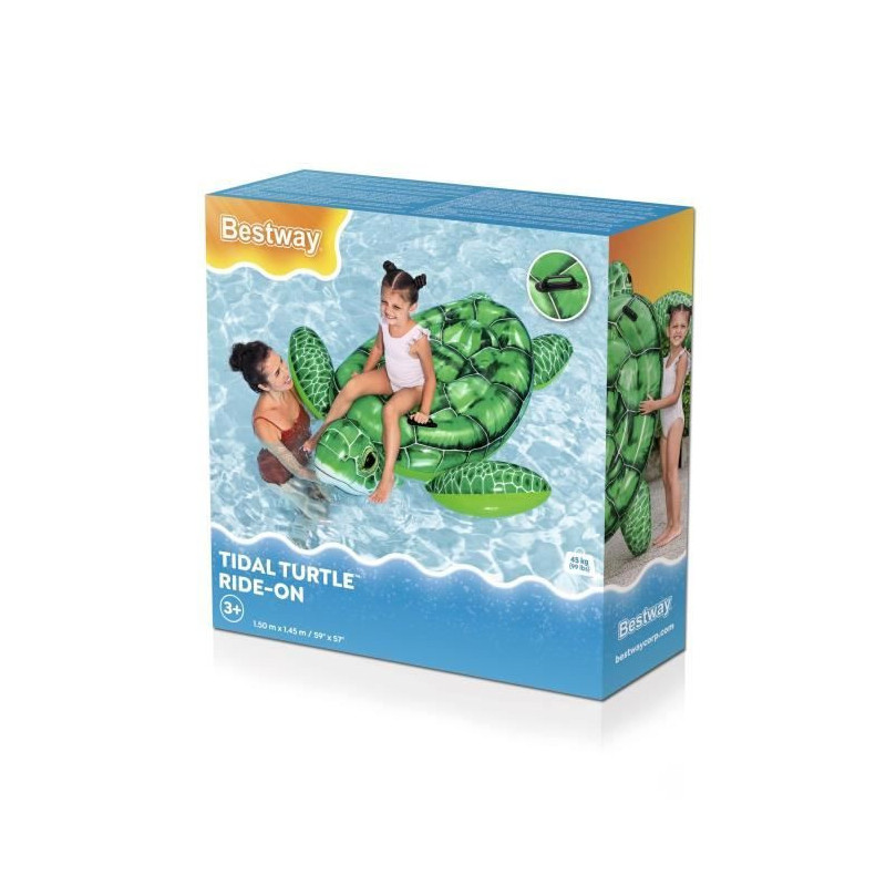 Bestway Ride-On Float - Turtle - 153 x 140 x 38 cm