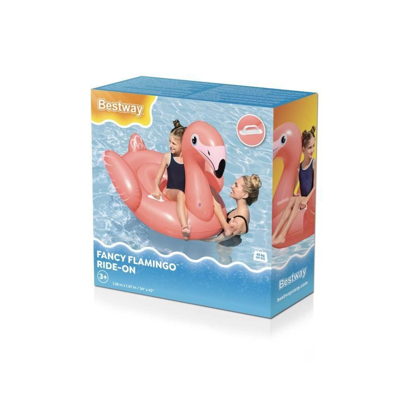 Ride-on float - Bestway - Flamingo - 138 x 107 cm