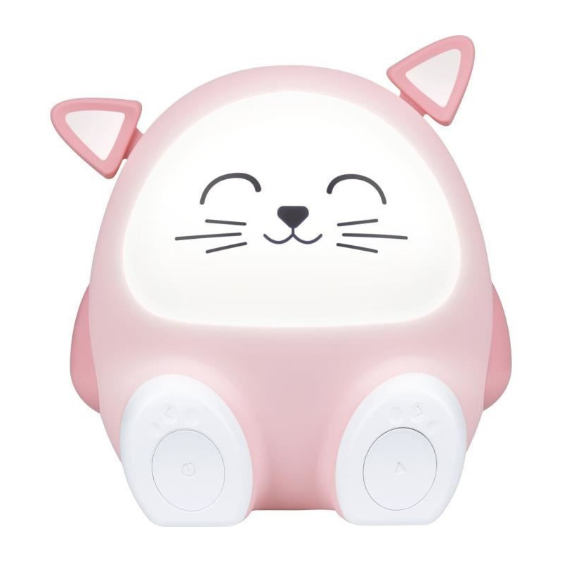 Light speaker & night light - BIGBEN - Cat - Bluetooth 5.0, 15W, Adjus
