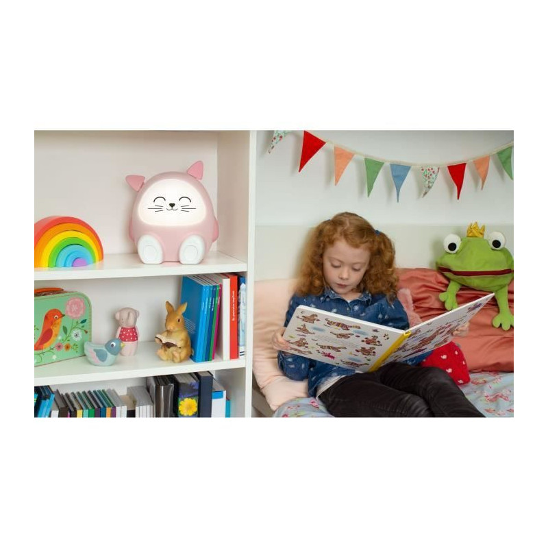 Light speaker & night light - BIGBEN - Cat - Bluetooth 5.0, 15W, Adjus