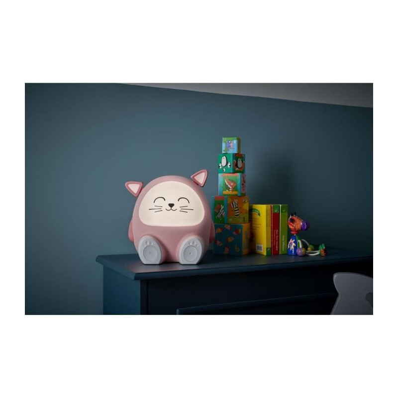 Light speaker & night light - BIGBEN - Cat - Bluetooth 5.0, 15W, Adjus