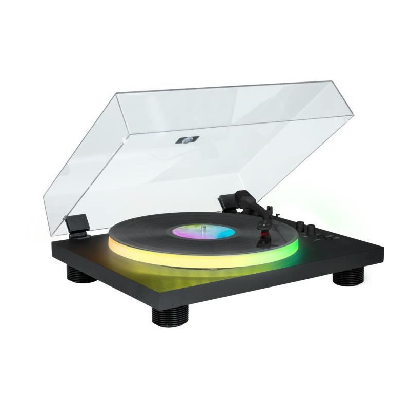 Record Player - BIGBEN INTERACTIVE - Light-up Platter - Belt Drive - B