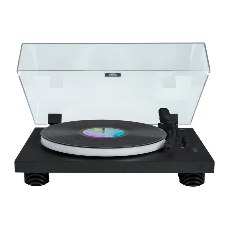 Record Player - BIGBEN INTERACTIVE - Light-up Platter - Belt Drive - B