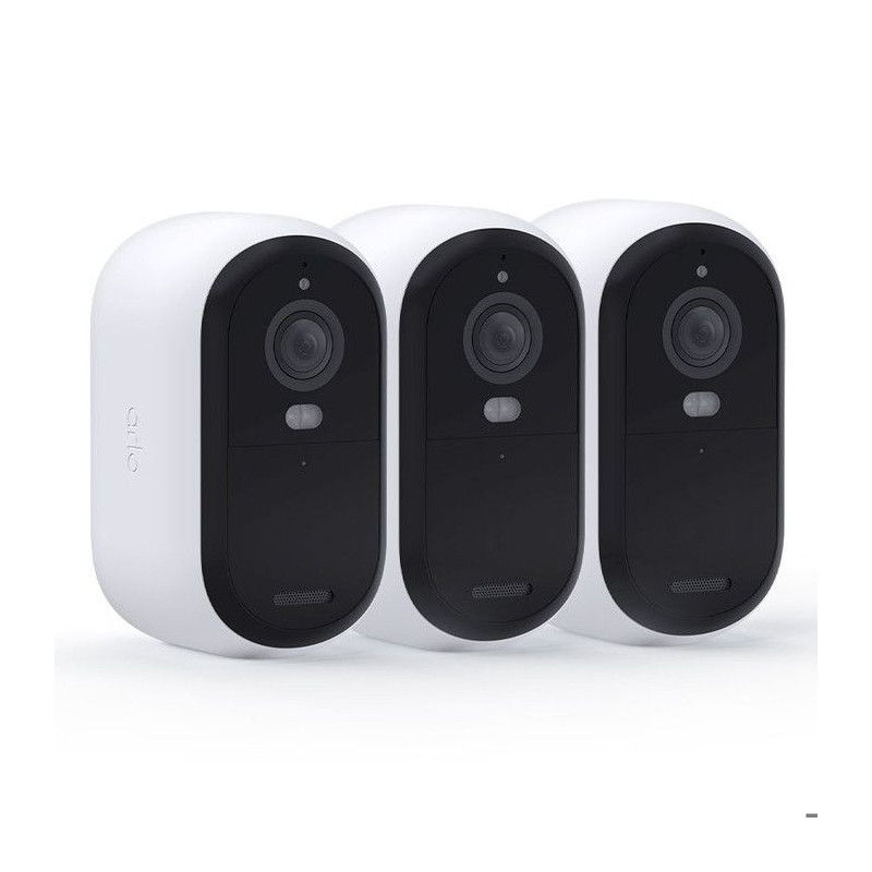 ARLO Essential2 Connected Security Camera - 3 Pack - 2K Resolution - C