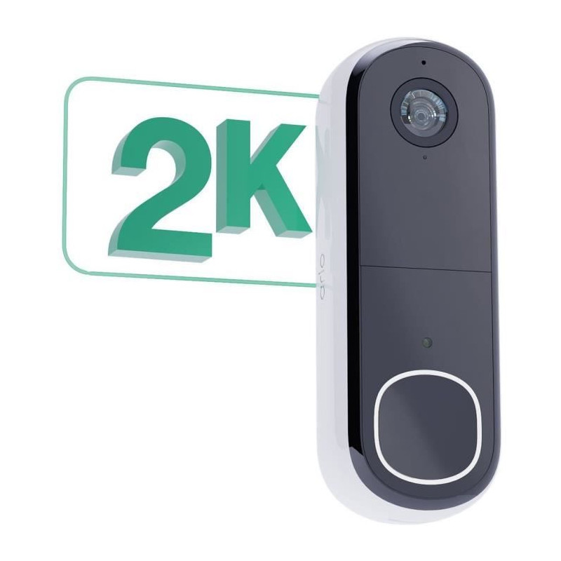 Video Doorbell - ARLO - AVD4001-100EUS - Wi-Fi Direct - Built-in Siren