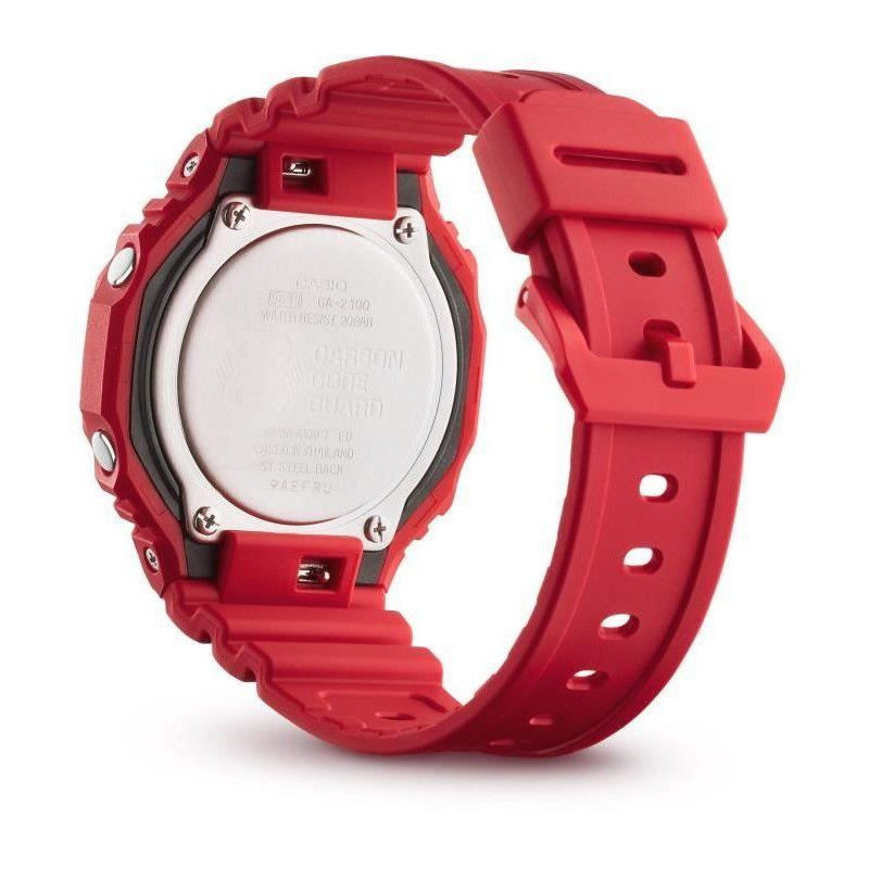 CASIO - G-SHOCK - Watch - Shock resistant - Multifunction - Red