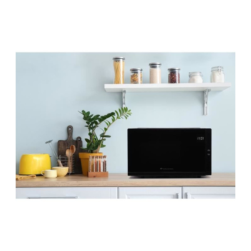 Microwave - CONTINENTAL EDISON - CEMO23B - Black - 1280 W - L48 x H29.