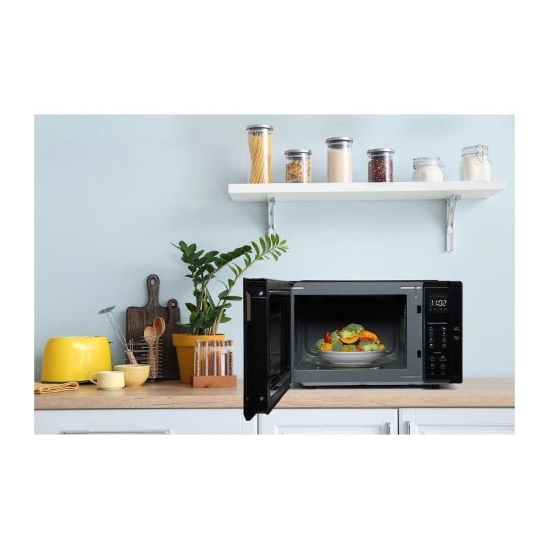 Microwave - CONTINENTAL EDISON - CEMO23B - Black - 1280 W - L48 x H29.