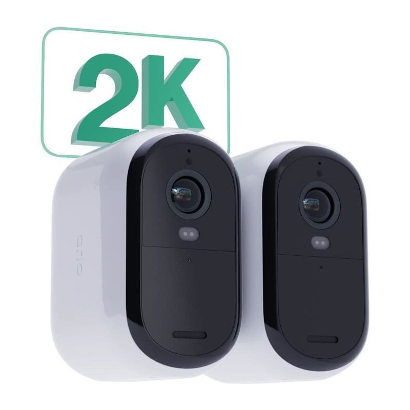 Surveillance Camera - ARLO - ESSENTIAL2 XL 2K - Infrared Night Vision