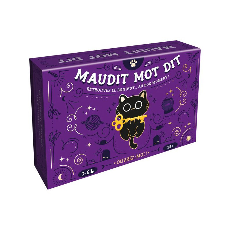 Cursed word says - asmodee - board game