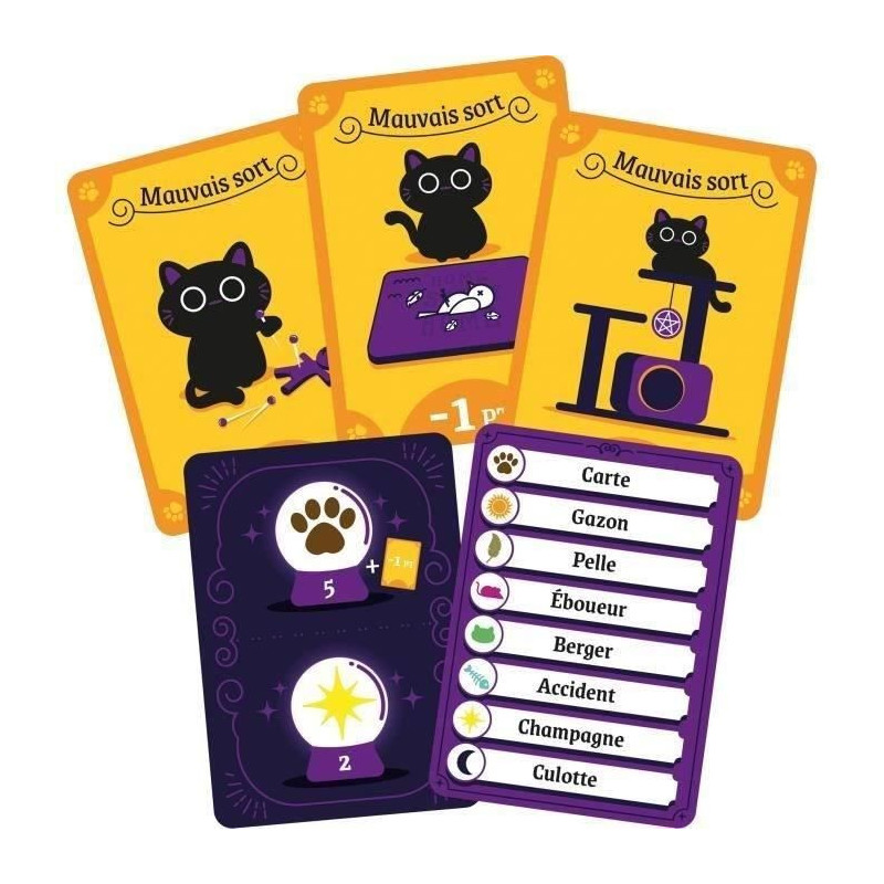 Cursed word says - asmodee - board game