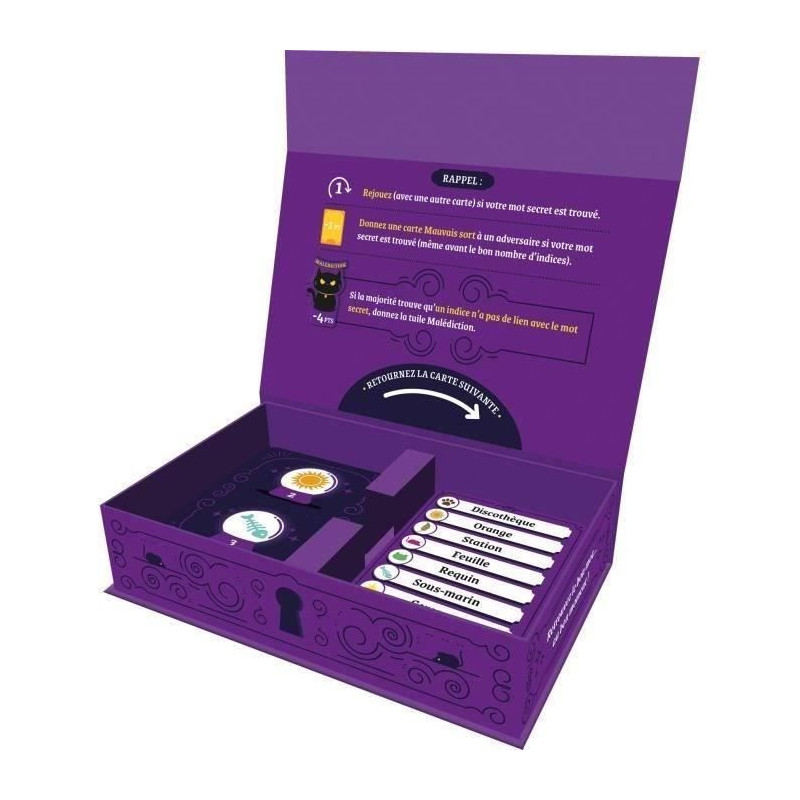 Cursed word says - asmodee - board game