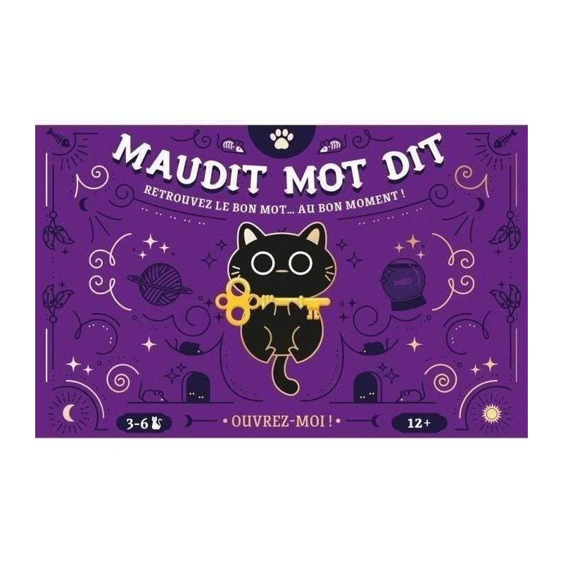 Cursed word says - asmodee - board game