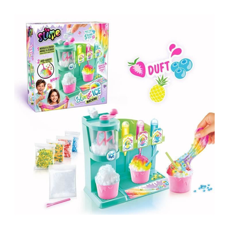 Canal Toys - SO SLIME DIY - Slime Ice Machine - With 1 machine, 3 scen