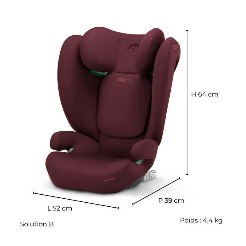 AUTO SEP SOLUTION B I -FIX DYNAMIC RED CYBEX - Group 2/3 - Red