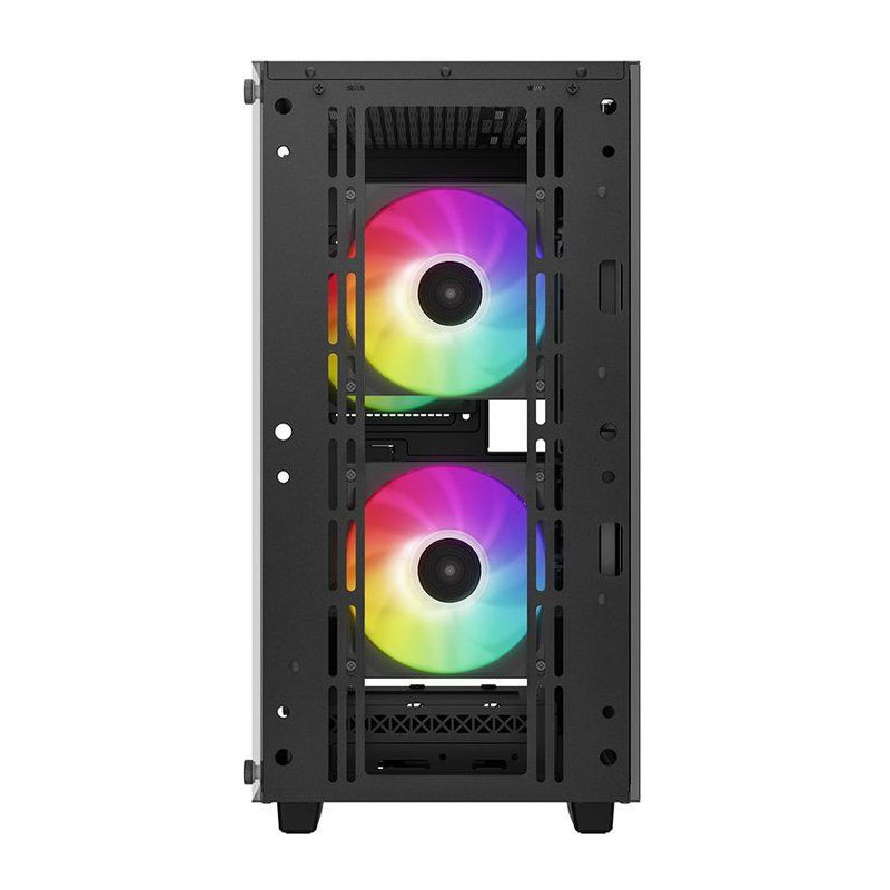 PC case - DEEPCOOL - CC360 A-RGB (Black) - Mini tower - Micro-ATX form