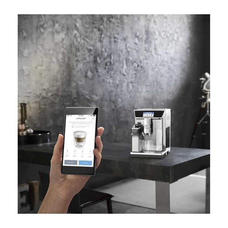 DELONGHI ECAM 650.75.MS - Automatic espresso machine with Primadonna E