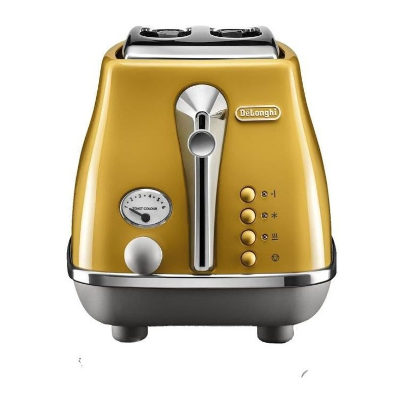 DELONGHI ICONA CAPITALS Toaster 2 slices - 900W - 3 function toaster -